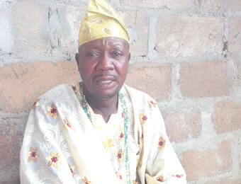 Chief Sylvester Agboola, Asiwaju of Egun people, Ajibawo