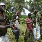 Gunmen vigilante Commander Anambra,Gunmen hotel owner Ebonyi,Gunmen ECWA pastor Plateau,dispossessing him of his rifle.