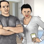 My mother wife house court, ill tempered, My husband