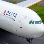 Delta plane catches fire on tarmac