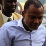 Nnamdi Kanu absent, Kanu’s trial: Few lawyers