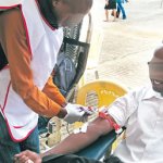 Anoke, Ahmadiyya youths donate blood