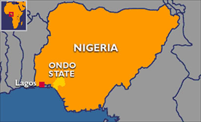 Three die in Ondo auto crash, Two monarchs docked for alleged impersonation in Ondo, 30 students to bag scholarship, Seven arraigned over kidnapping, Gunmen attack construction company, settle all salary arrears, thugs demolish FG Housing Scheme, minority leader loses bid, Court remands woman for killing neighbour in Ondo, How victims escaped from Kidnapper's den in Ondo, Ondo OPC leader remanded for disrupting worship at Akure mosque, Police to prosecute man who allegedly killed girlfriend in Ondo, Prison official shoots self dead over inability to pay bills, 600 suspected criminals arrested, Church sweeper hacked to death in Ondo, Eze Ndigbo regains freedom , Policeman kills Okada rider, Army withdraws soldiers , Abducted Ondo girls, 25 persons arrested , Two fishermen on fishing, Hit-and-run drivers crush farmer, Ondo ex-militants plead for inclusion, 35-year-old man rapes 80-year-old , 80 persons arrested , seven victims in Ondo, Ondo panel, two killed in ondo, Gunmen abduct traditional