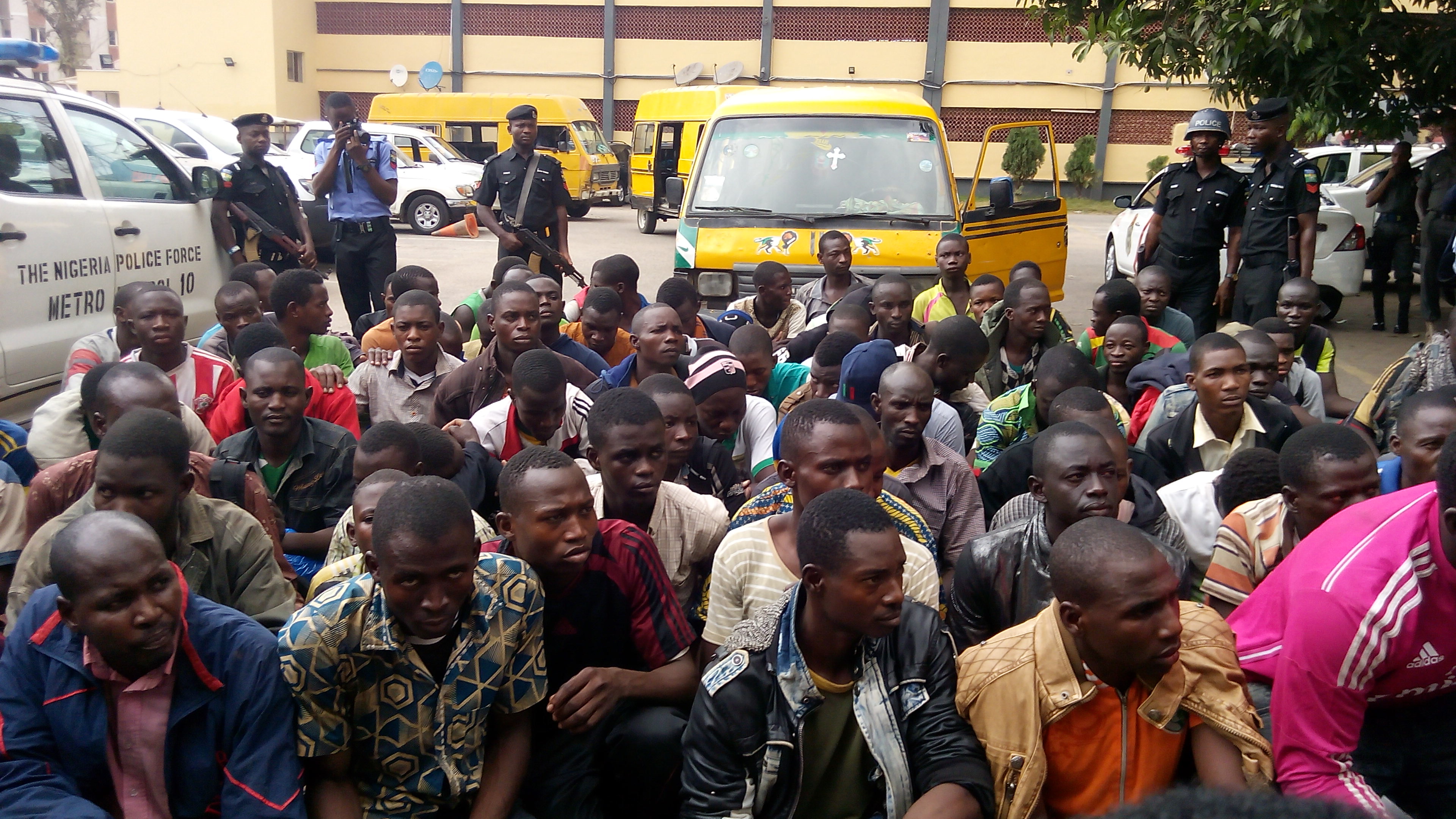 Imo Police arrest 105