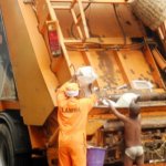 LAWMA worker injured,