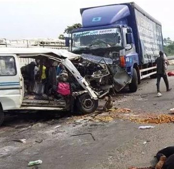 bus-truck accident
