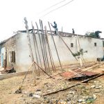 Rainstorm destroys houses , Delta, Rainstorm