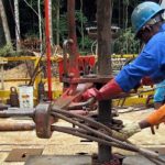 oil workers