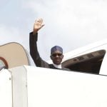 Buhari departs for Abidjan, muhammadu buhari-leaves-nigeria