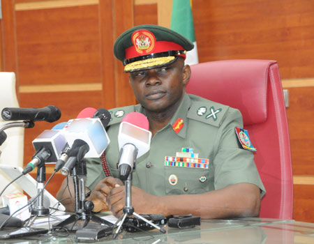 Nigeria's Chief of Defence Staff (CDS) Gen. Abayomi Gabriel Olonisakin