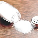 High salt intake, reduction of salt consumption 