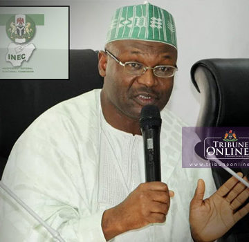 Professor Mahmood Yakubu, Chairman Independent National Electoral Commission (INEC)