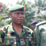 Acting General Officer Commanding (GOC), 8 Task Force Division, Nigerian Army, Brigadier General Stevenson Olabanji
