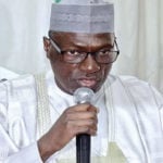 Senator Ahmed Makarfi National leader of the PDP.