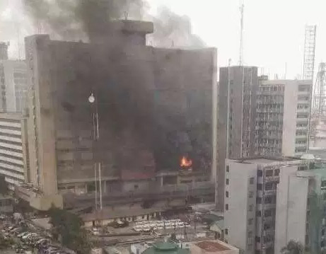 fire outbreak at Federal Secretariat Abuja