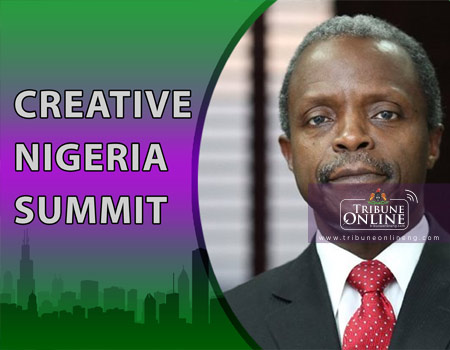 Acting President, Yemi Osinbajo will deliver a keynote address at the first summit on financing the creative industry.