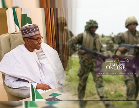 Persatuan Nigeria: Buhari mengeluarkan perintah berbaris kepada tentara