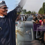 President Muhammadu Buhari homecoming motorcade