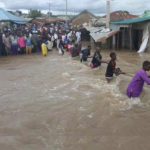 rain in Zamfara, Residents struggle to rescue people caught in the flood