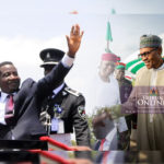Governor of Plateau State, Barrister Simon Bako Lalong and President Muhammadu Buhari