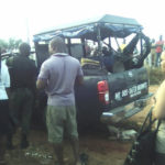2 policemen crushed to death in car accident