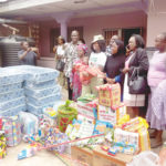 Corp member donates materials to the underprivileged