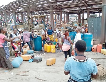 Tears, sorrow as fire guts Ogbe-Ijoh market