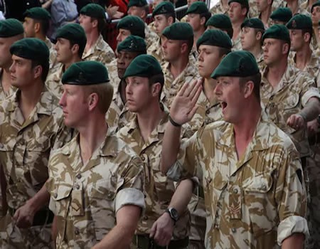 British soldiers