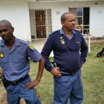 South African police