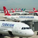 Airlines, Turkish airline business, picket Turkish Airlines facilities