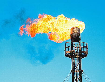 Gas flaring