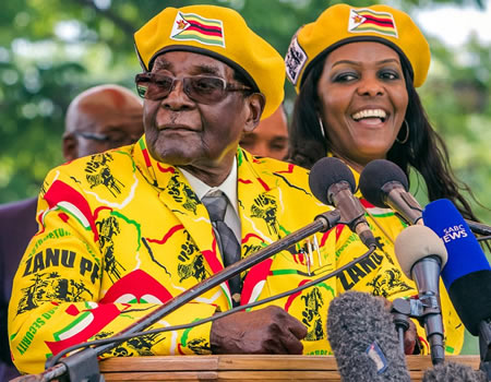 Beberapa akan menggulingkan Mugabe, sementara warga Zimbabwe merayakannya