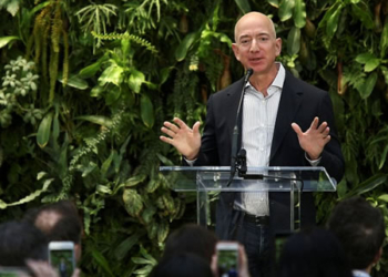 Amazon CEO Jeff Bezos (pictured) was a proponent of Obamacare before launching this private company with two other tech titans.