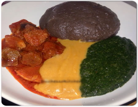 Nigerian Food Amala