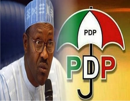 PDP reports Buhari to UN , Buhari, PDP, terrorism, APC