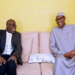 Buhari, Buhari greets Tinubu at 69