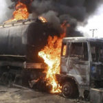 fuel tanker explosion in Kogi, FIRE, otedola bridge, tanker fire