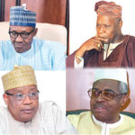 OBJ, Danjuma, buhari and IBB babangida