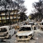 Wildfire in Greece