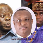 Oshiomhole, Keyamo and Amaechi, apc crisis