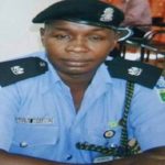 Police, pastor, three women, two children