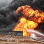 Pipeline explosion