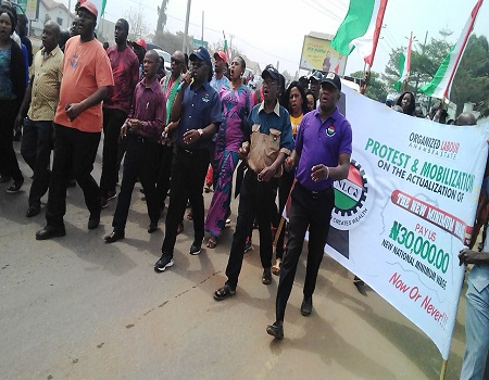 Anambra, NLC, protest