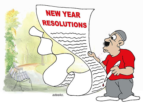 New year RESOLUTION allah