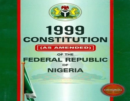 constitution cjn nigeria, constitution amendment