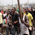Mob kills suspected informant, Mob set police station, Mob, Lugbe, fatality, one
