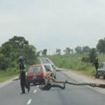 roadblock police