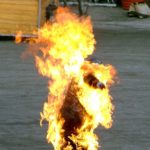 Kwara, staff sets self ablaze