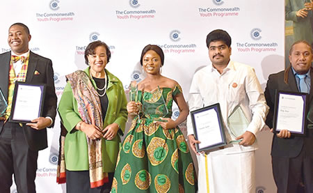 commonwealth Young person of the year