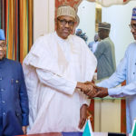 NNPC, Baru, Buhari and Kyari in Abuja